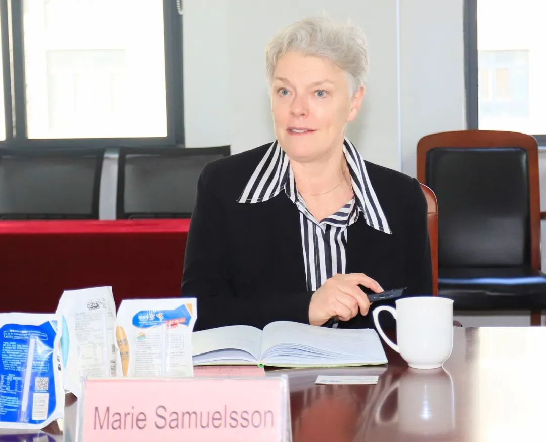 深化合作交流 互信共赢发展丨瑞典爱克林公司首席执行官 Ms.Marie Samuelsson 一行莅临好博在线_好博在线(中国)乳业集团参观座谈 深化合作交流 互信共赢发展丨瑞典爱克林公司首席执行官 Ms.Marie Samuelsson 一行莅临好博在线_好博在线(中国)乳业集团参观座谈