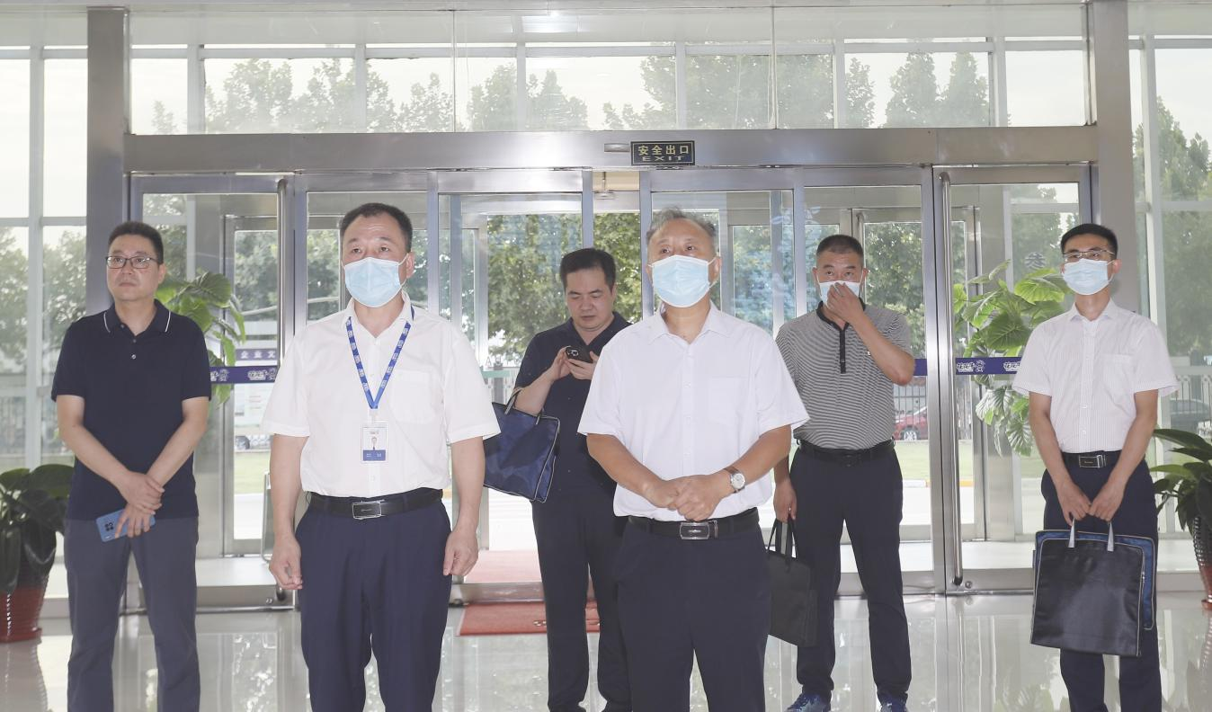 河南省“万人助万企”活动第一工作组 莅临好博在线_好博在线（中国）乳业集团调研