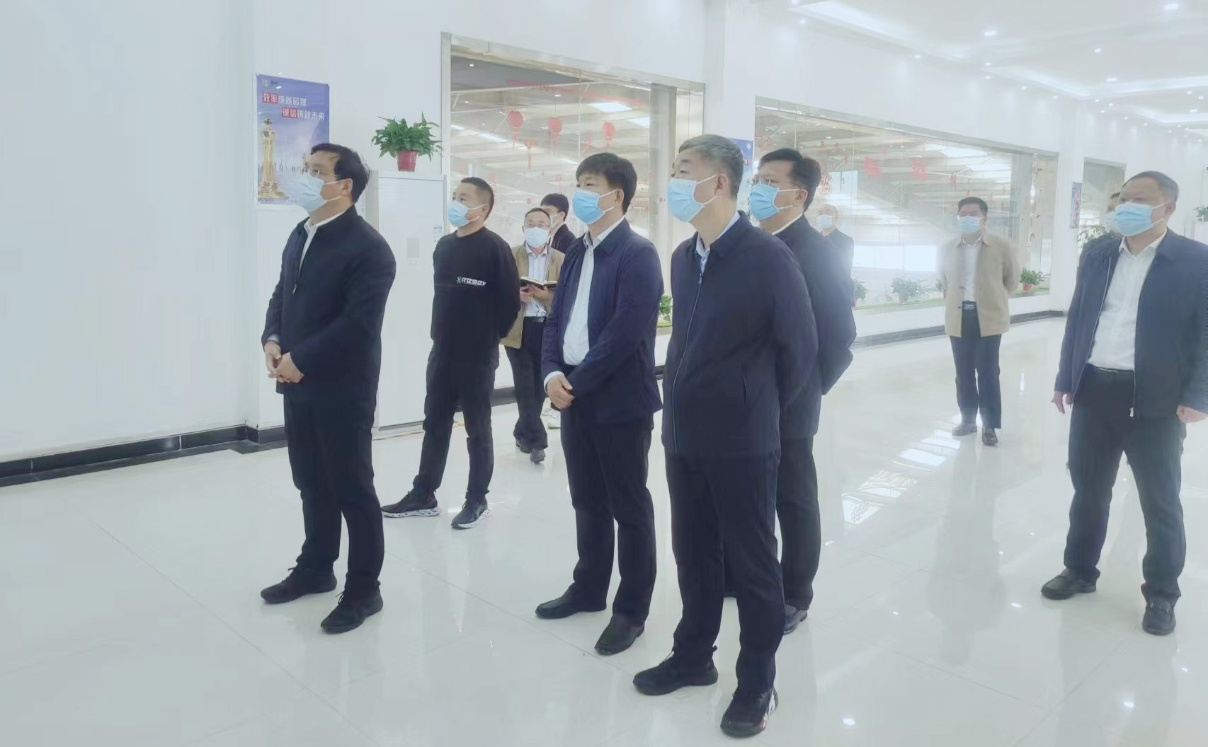 驻马店市委副书记、市长李跃勇一行 莅临好博在线_好博在线（中国）乳业集团新蔡豫信瑞亚牧场调研