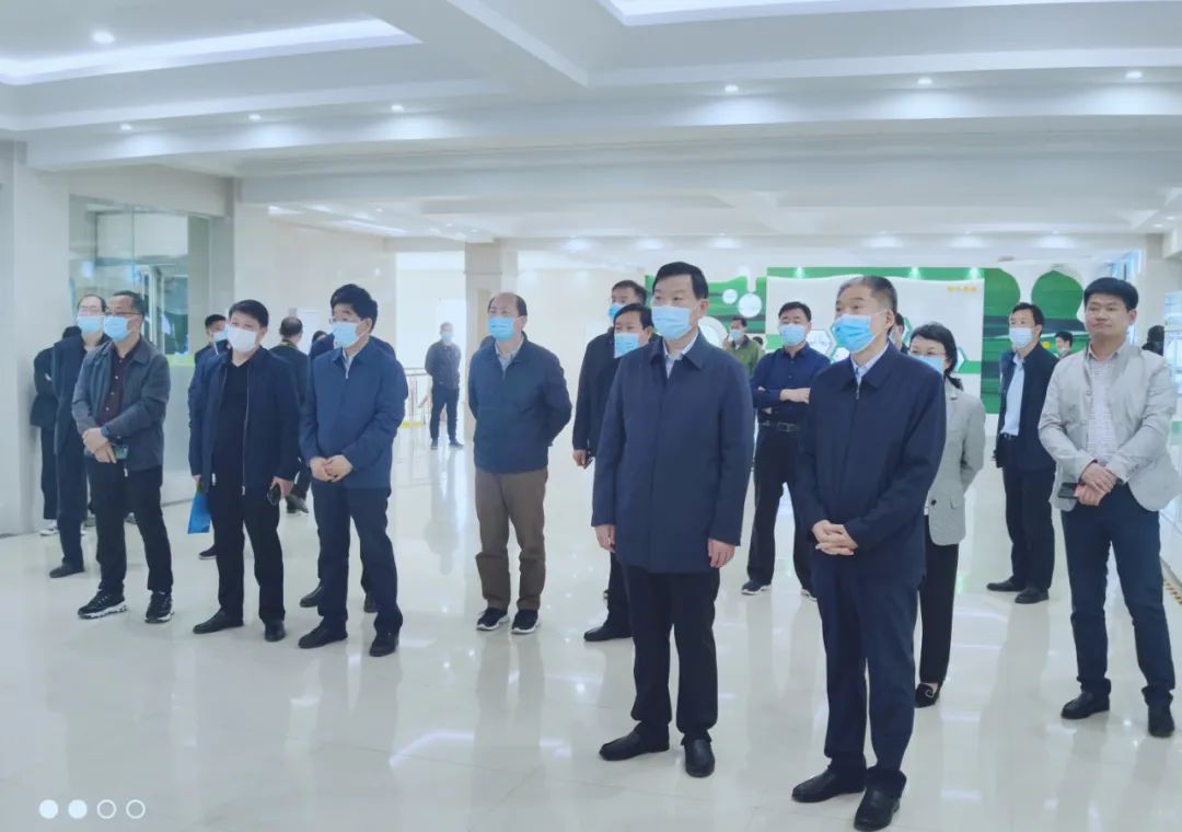 平顶山市人大常委会主任张明新莅临 好博在线_好博在线（中国）鲁山瑞亚参观调研