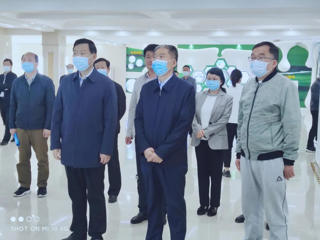 平顶山市人大常委会主任张明新莅临 好博在线_好博在线（中国）鲁山瑞亚参观调研