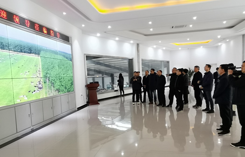 好博在线_好博在线（中国） | 农业农村部畜牧兽医局副局长魏宏阳一行莅临好博在线_好博在线（中国）平舆诚信瑞亚牧业公司参观调研