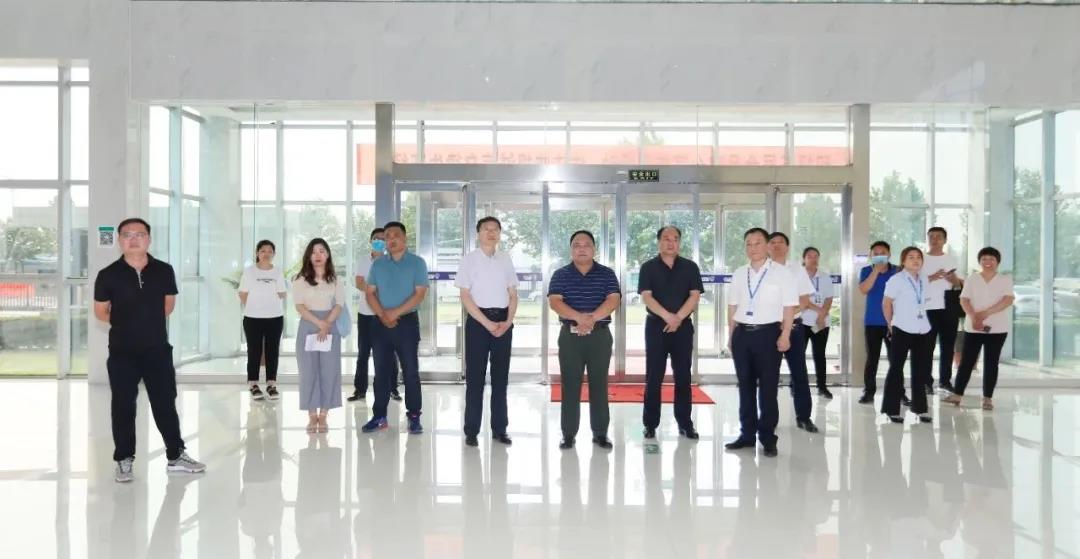 快讯 | 河南省人民政府食品安全委员会办公室第三批食品安全示范区验收组领导莅临好博在线_好博在线（中国）乳业集团验收食品安全示范区建设情况