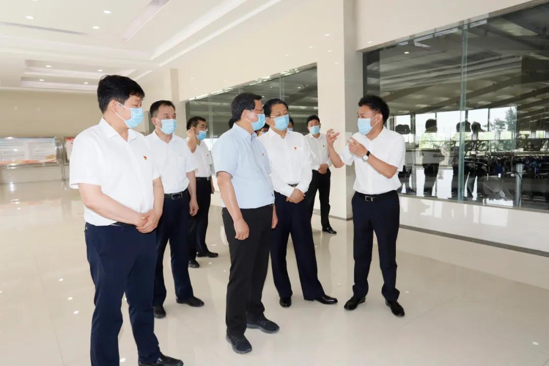 快讯 | 河南省委常委、省纪委书记、省监委主任任正晓莅临好博在线_好博在线（中国）乳业集团新蔡瑞亚牧场调研