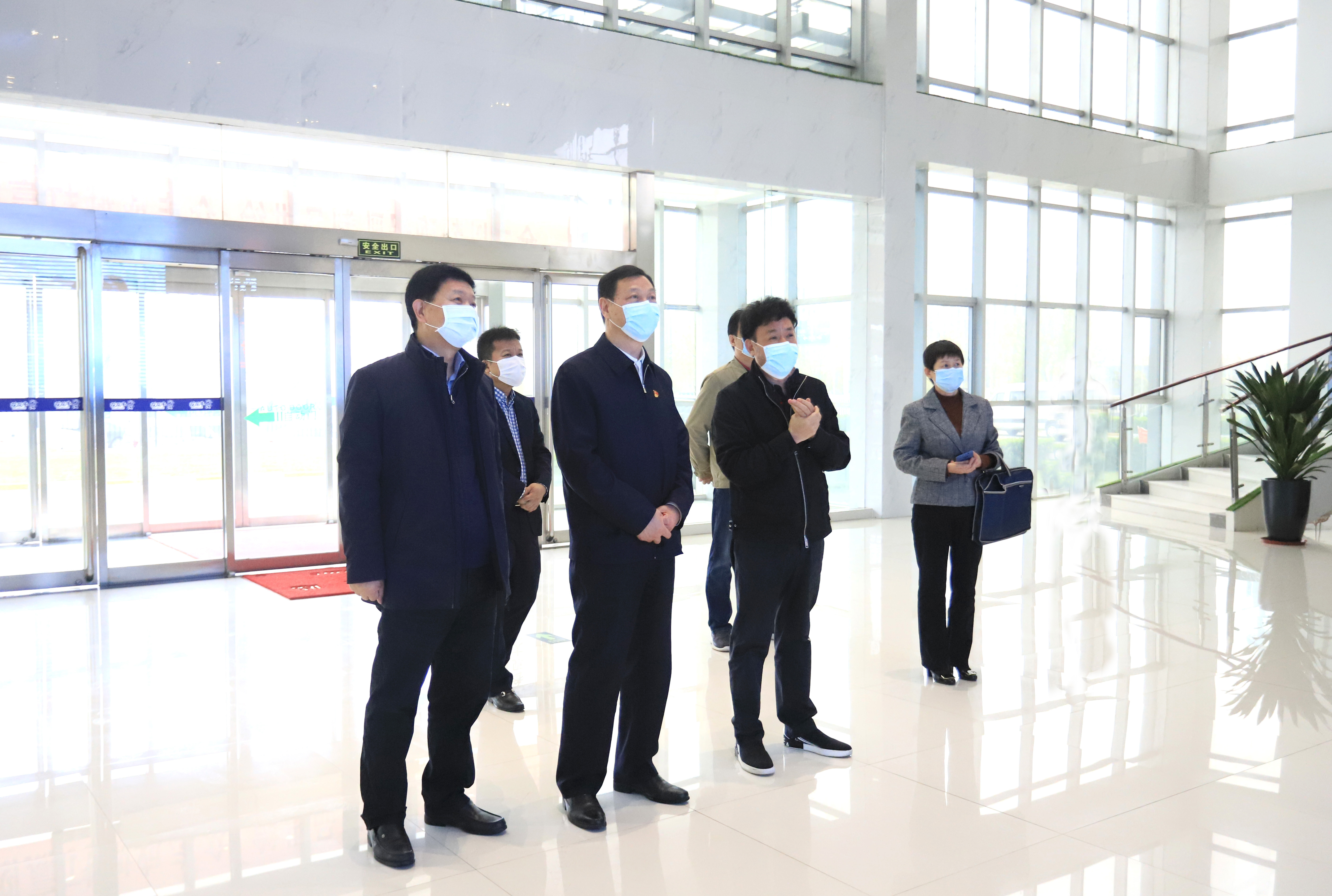 河南省委农办主任、农业农村厅厅长申延平一行调研河南好博在线_好博在线（中国）乳业集团