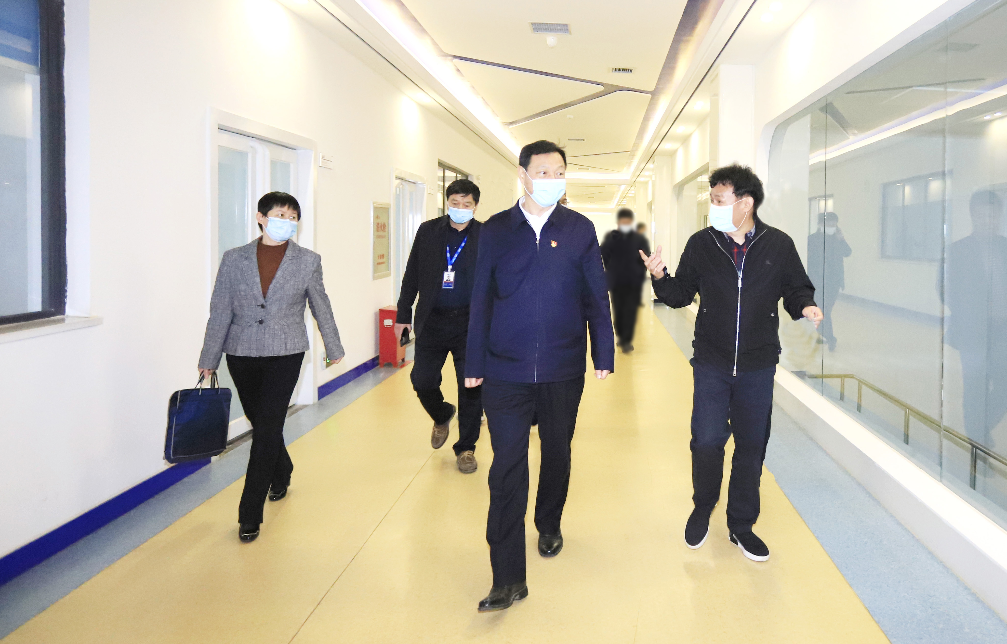 河南省委农办主任、农业农村厅厅长申延平一行调研河南好博在线_好博在线（中国）乳业集团