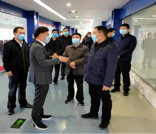 省委统战部副部长张红林一行莅临好博在线_好博在线（中国）乳业集团 调研复工复产暨二七区民营经济发展工作座谈会