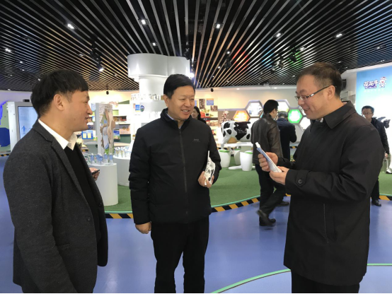 宁夏回族自治区农业农村厅党组书记、厅长王刚一行莅临好博在线_好博在线（中国）乳业集团调研