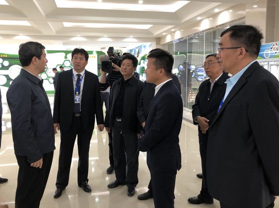 河南省委副书记、省长陈润儿一行莅临 好博在线_好博在线(中国)集团鲁山瑞亚牧业有限公司视察调研 河南省委副书记、省长陈润儿一行莅临 好博在线_好博在线(中国)集团鲁山瑞亚牧业有限公司视察调研