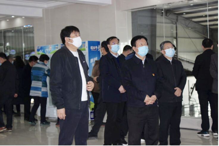 平顶山市委书记周斌一行莅临好博在线_好博在线（中国）乳业集团 鲁山瑞亚牧业有限公司调研疫情防控和复工复产情况