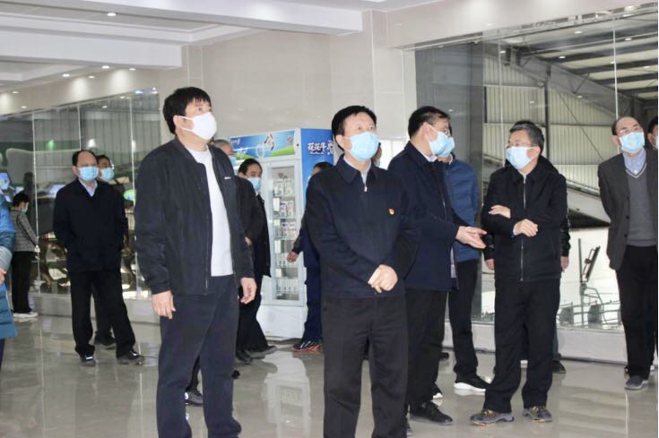 平顶山市委书记周斌一行莅临好博在线_好博在线（中国）乳业集团 鲁山瑞亚牧业有限公司调研疫情防控和复工复产情况