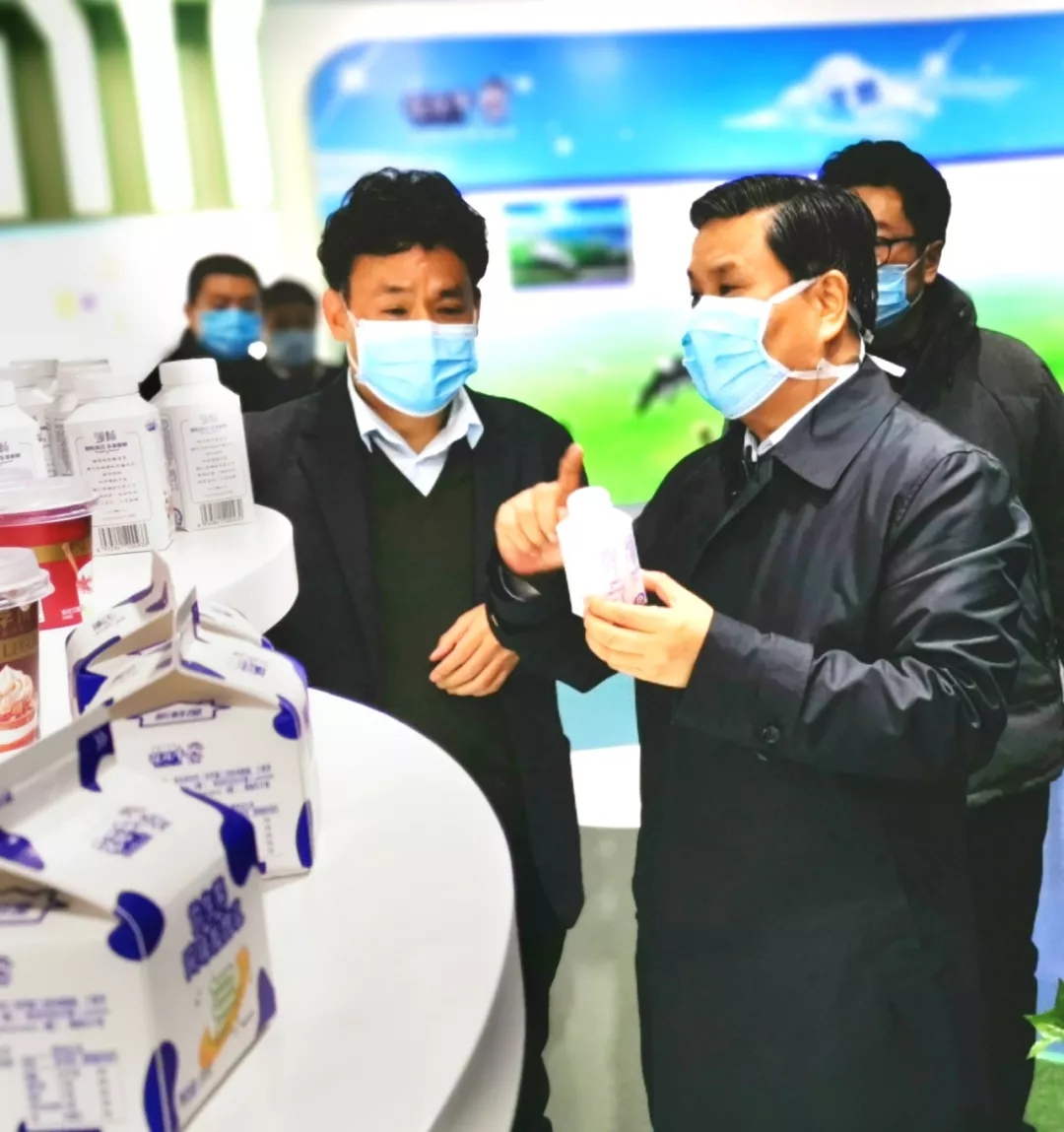 快讯丨河南省副省长武国定莅临好博在线_好博在线（中国）乳业集团调研重点保障企业复工复产情况