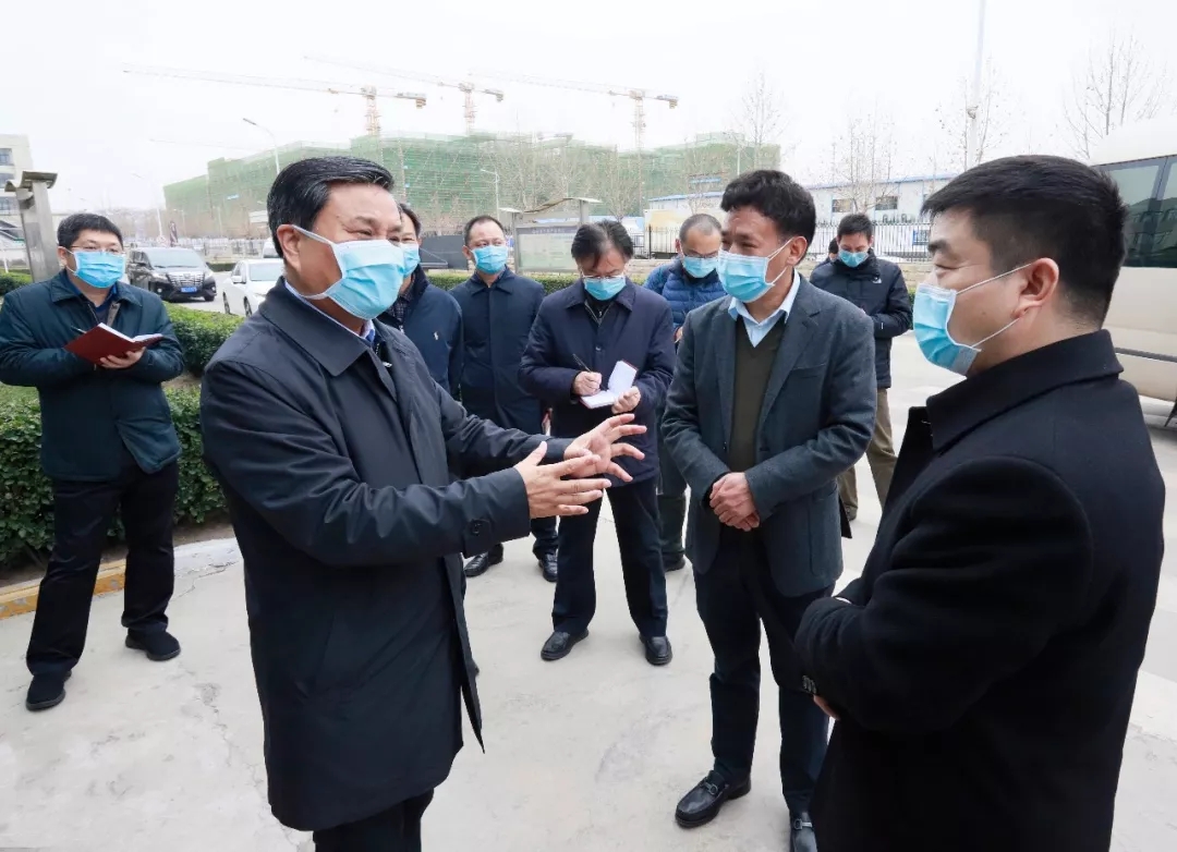 快讯丨河南省副省长武国定莅临好博在线_好博在线（中国）乳业集团调研重点保障企业复工复产情况