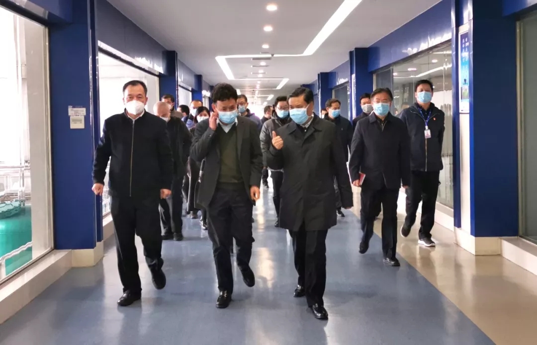 快讯丨河南省副省长武国定莅临好博在线_好博在线（中国）乳业集团调研重点保障企业复工复产情况