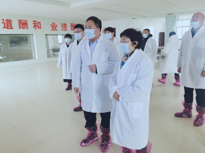 河南省郑州市人民政府副市长李凤芝一行莅临好博在线_好博在线（中国）河南瑞亚参观调研