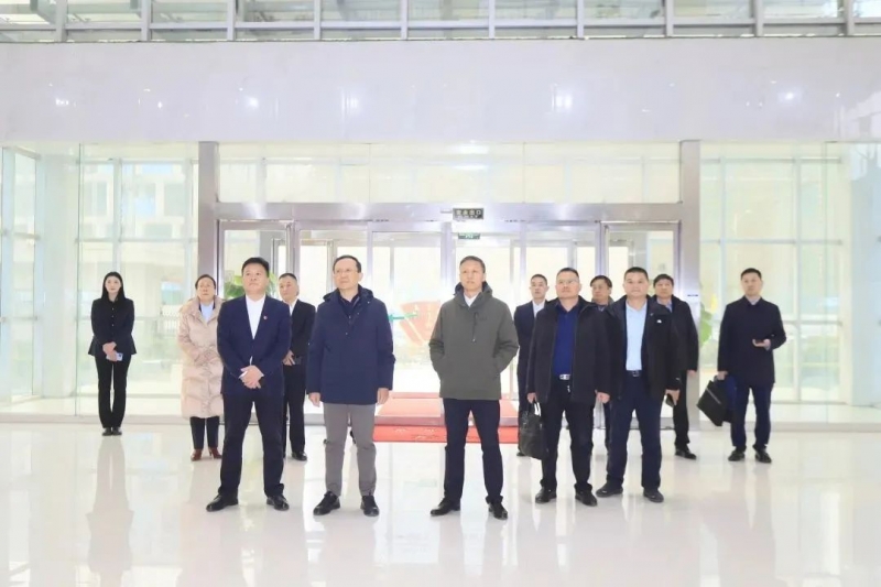 省政府国资委党委书记、主任李涛一行到好博在线_好博在线（中国）乳业集团调研