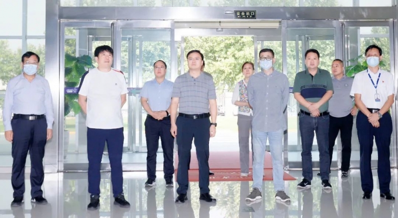 快讯｜社旗县人民政府县长关文波一行莅临好博在线_好博在线（中国）乳业集团参观考察
