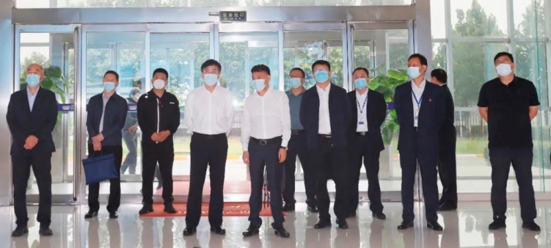 佳木斯市招商考察团莅临好博在线_好博在线（中国）考察座谈