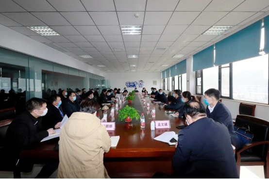 省委统战部副部长张红林一行莅临好博在线_好博在线（中国）乳业集团 调研复工复产暨二七区民营经济发展工作座谈会