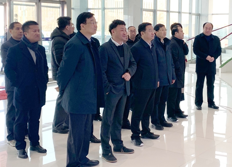 郑州市委副书记、市长王新伟莅临好博在线_好博在线（中国）乳业集团调研