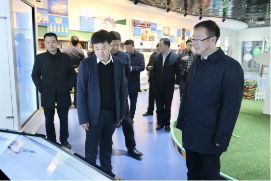 宁夏回族自治区农业农村厅党组书记、厅长王刚一行莅临好博在线_好博在线（中国）乳业集团调研