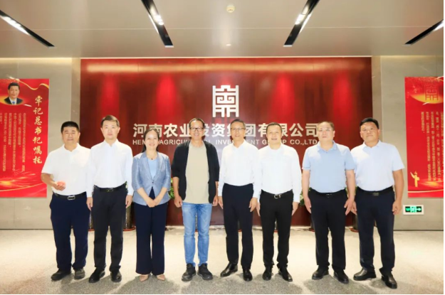 东方甄选俞敏洪先生到访河南农投集团，品尝好博在线_好博在线（中国）产品并给予高度评价