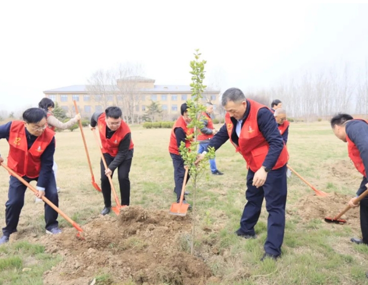 河南好博在线_好博在线（中国）乳业集团开展“绿色发展践初心 植树护绿先锋行”植树活动